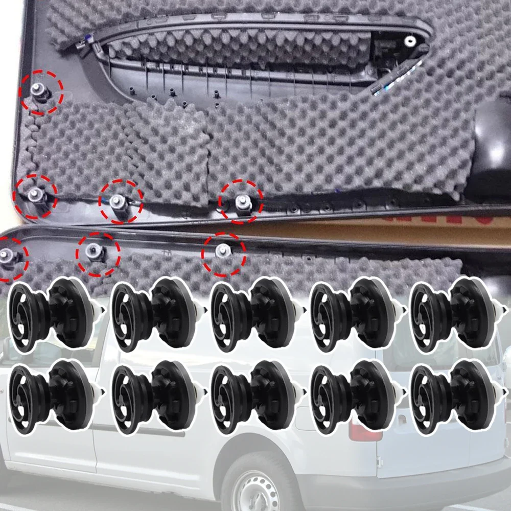 7L 6868243 Clips panel puerta para VW Caddy Audi A8 Q3