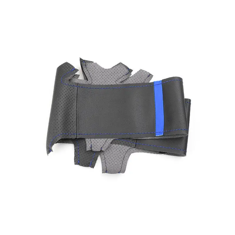 Volante BMW cuero perforado con banda azul - X3/X4/X5 (F) 2011-2018 - imagen 2