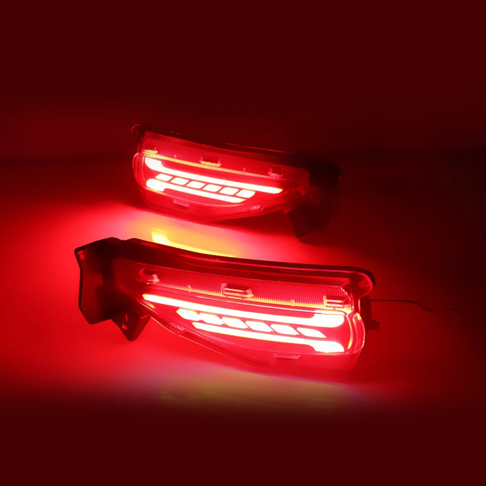 Reflector parachoques trasero LED para Toyota Fortuner 2015-2017 - imagen 5