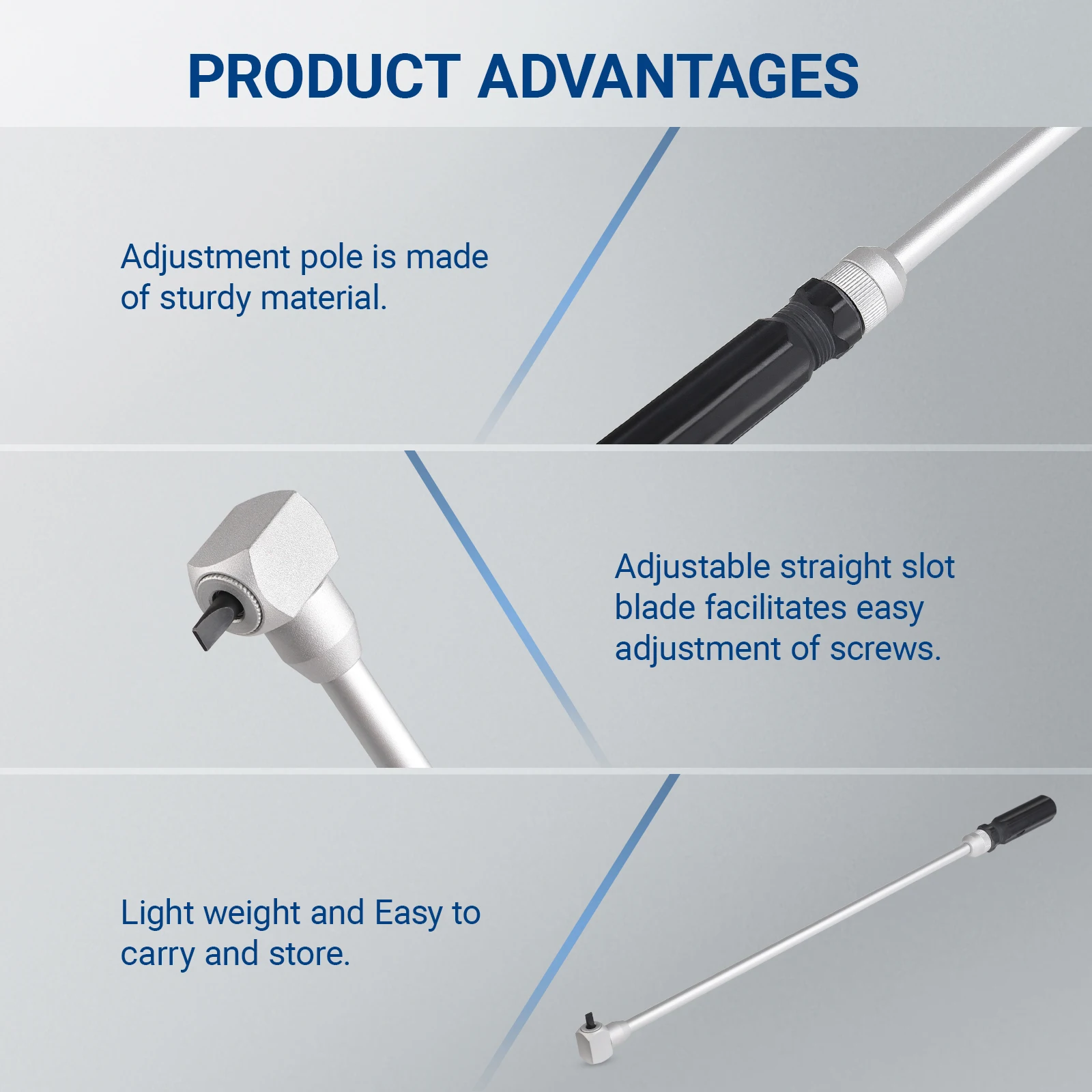 Herramienta angular 90° para ajustar carburadores de moto, ATV y UTV - imagen 3