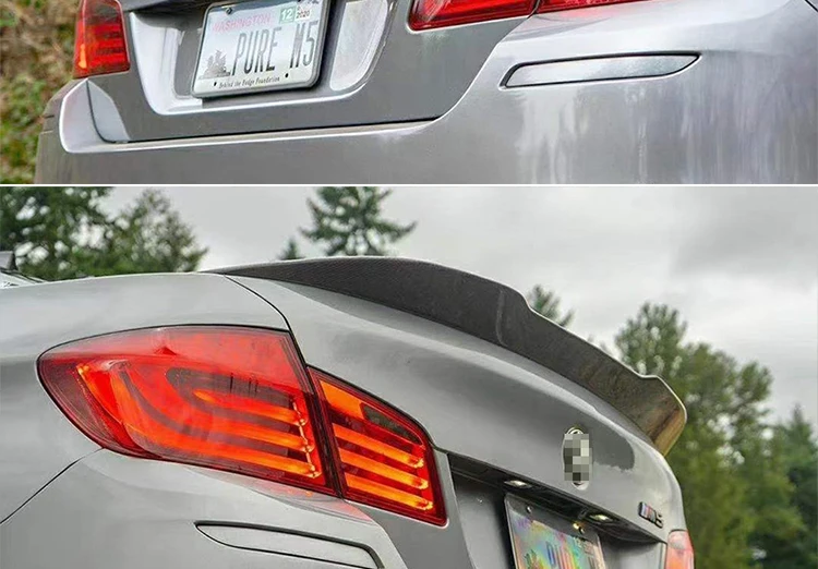 Alerón BMW 5 Series - Comparación de estilos