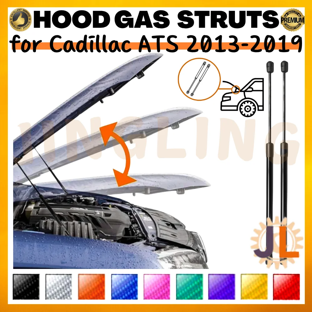 Puntales de capó Cadillac ATS 2013-2019 soporte elevación gas