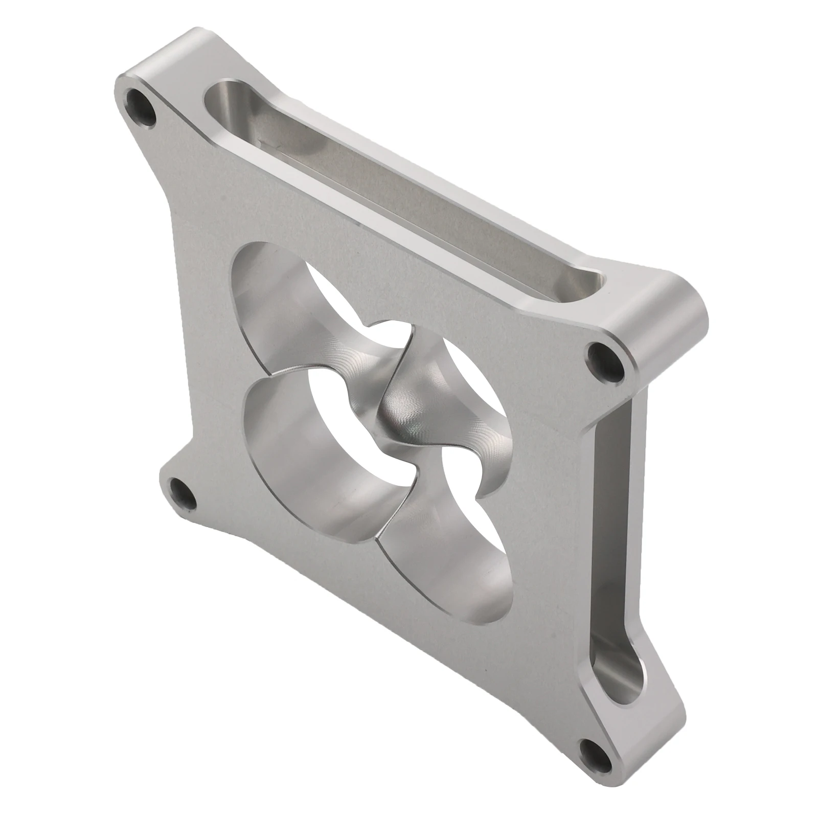 Espaciador de carburador aluminio para SBC 4150 – cuadrado 4 puertos - imagen 3