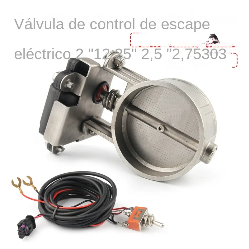 Válvula eléctrica de corte de escape para línea cat-back