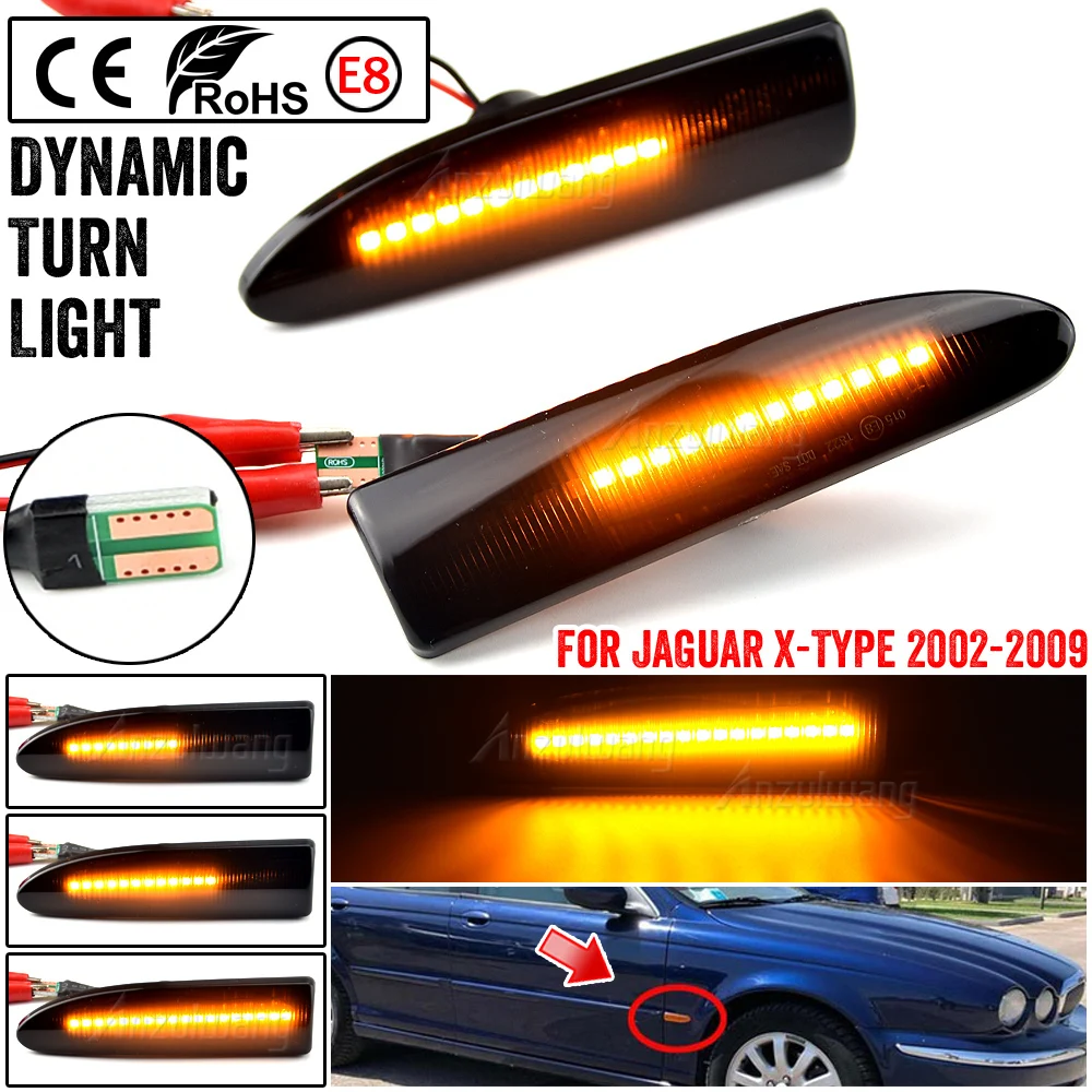 Luces LED dinámicas para Jaguar X-Type