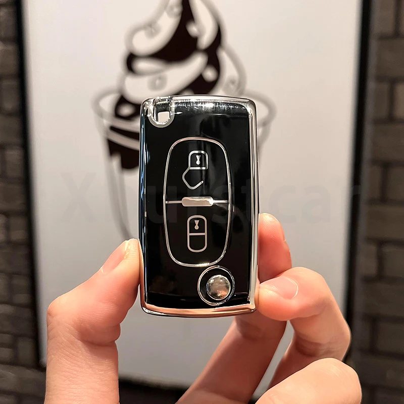 Funda TPU para llave remota Peugeot/Citroën 2–3 botones - imagen 5