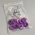 10pcs purple