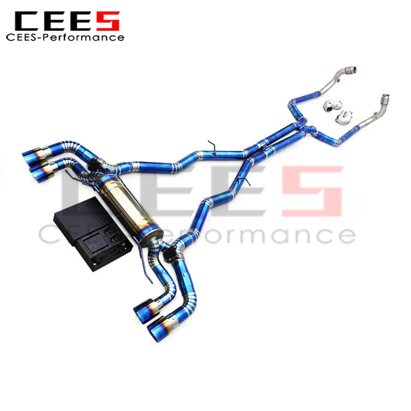 Catback de escape cees SUS304 para BMW M5 F90 4.4 - imagen 3