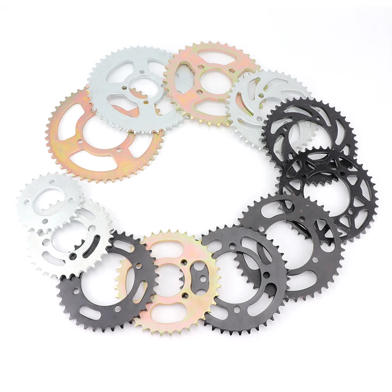 Cadena de transmisión 420/428 y piñón trasero para moto 50-125 cc - imagen 2