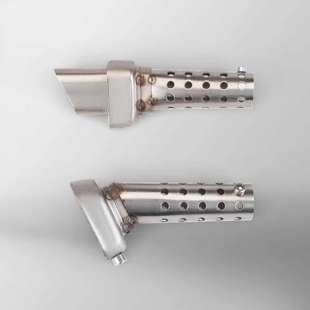 DB killer Silenciador de escape para motocicleta Silenciador db killer ajustable de acero inoxidable Eliminador de sonido y ruido 51 mm 60 mm Slip-on - imagen 4