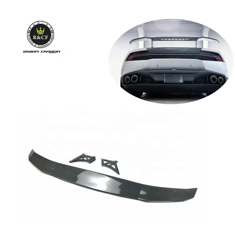 Alerón fibra de carbono GT estilo Vor – Lamborghini Huracan LP610