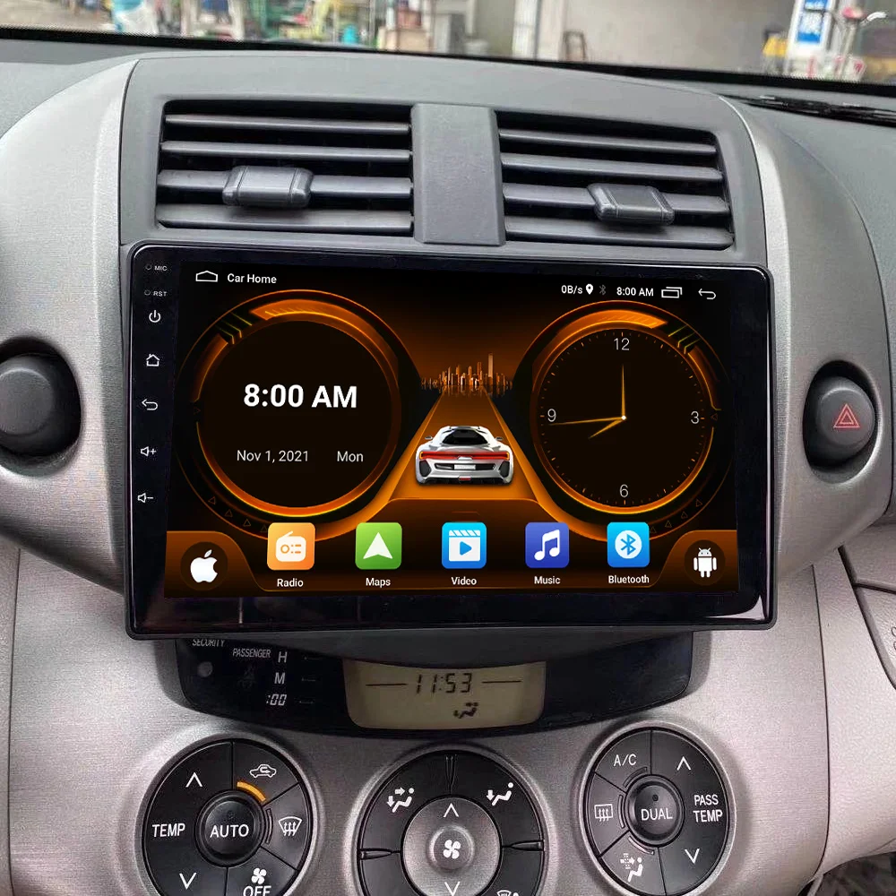 JIUYIN Radio 2DIN Android 13 con GPS para Toyota RAV4 2005-2013 - imagen 2