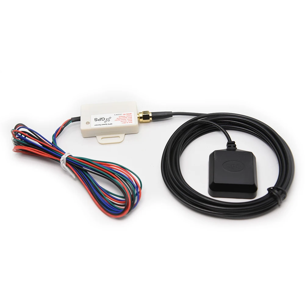 Emisor GPS compacto con cable de conexión de 100 cm