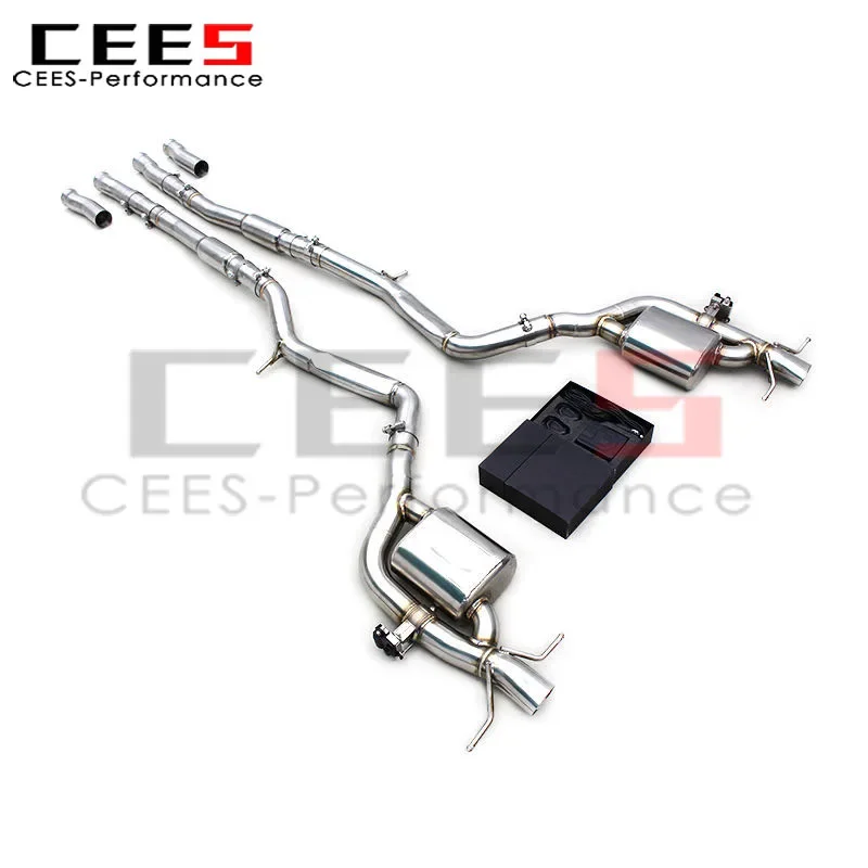 Kit escape deportivo CEES valvulado inoxidable – Mercedes S580 W223 4.0T 2020-2025 - imagen 3