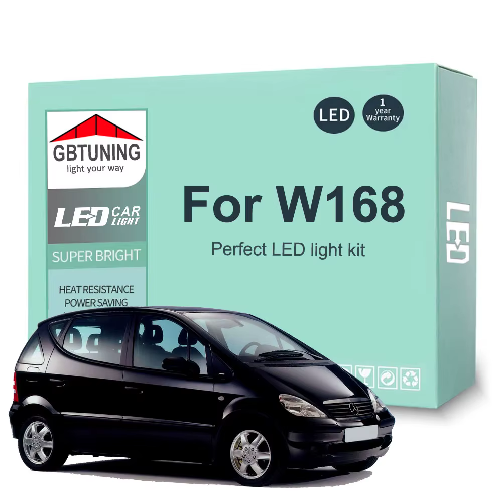 Kit de bombillas LED interiores CANBUS para Mercedes-Benz Clase A W168