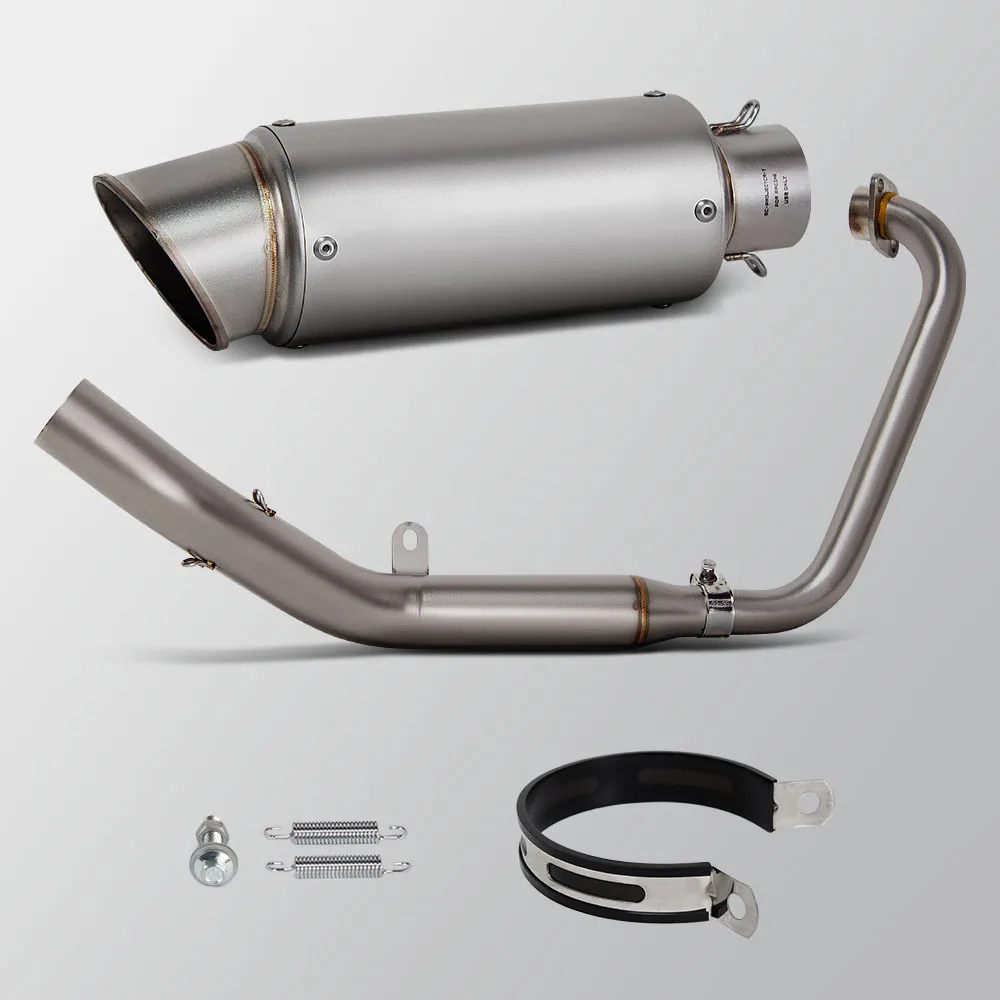 Escape completo inoxidable para Zontes ZT125 U1/G1/Z1/Z2 2021-2025 - imagen 4