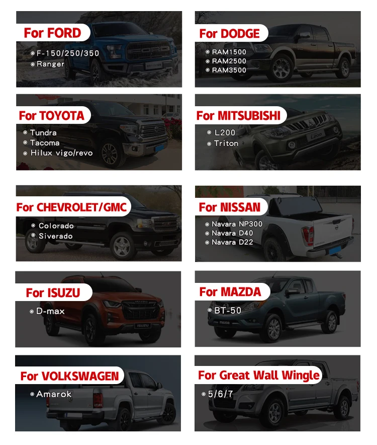 Tapa dura para caja Nissan Navara NP300