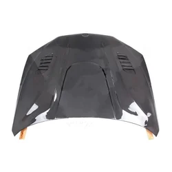 Cubierta de motor en fibra de carbono para BMW X5 F15 2014-2018