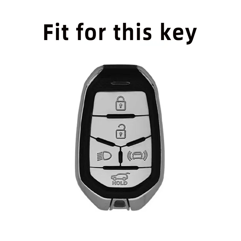 Funda TPU mando a distancia SsangYong Rexton G4 2020 – 5 botones - imagen 2