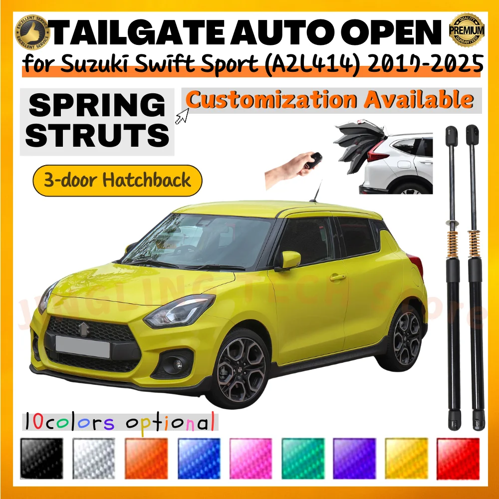Puntales de maletero para Suzuki Swift Sport 3 puertas 2017-2025
