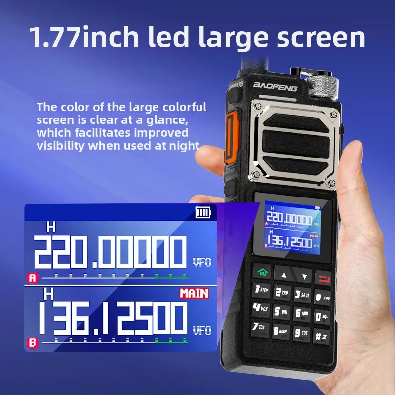 Baofeng BL-UV25 emisora portátil FM para coche y viajes - imagen 3