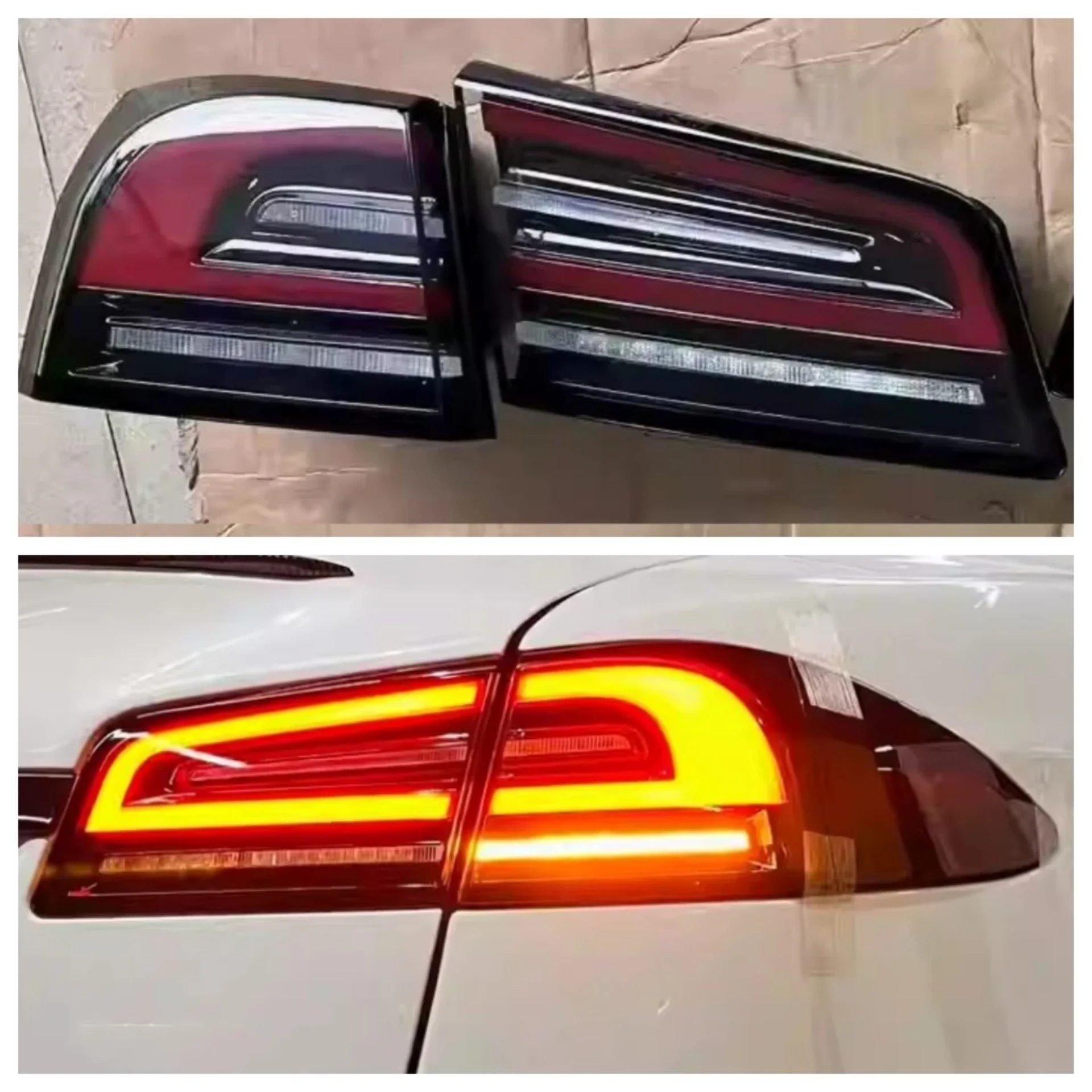 Grupo óptico trasero LED con intermitente para Tesla Model S 2019-2021