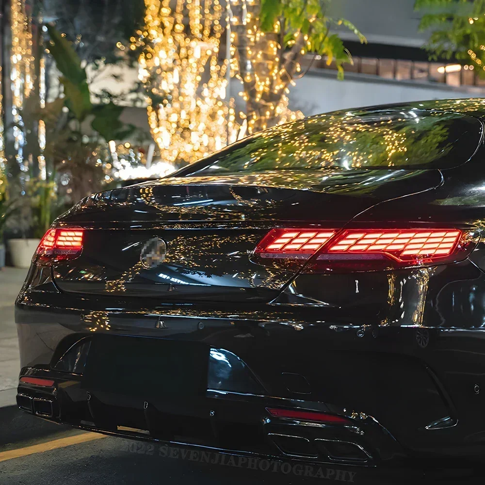 Focos LED traseros Mercedes-Benz S Clase Coupé W217 S400 S500 S63 2016-2021 - imagen 5
