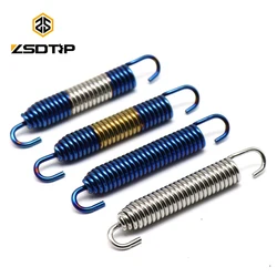Silenciador tubo escape inoxidable para motocicleta universal