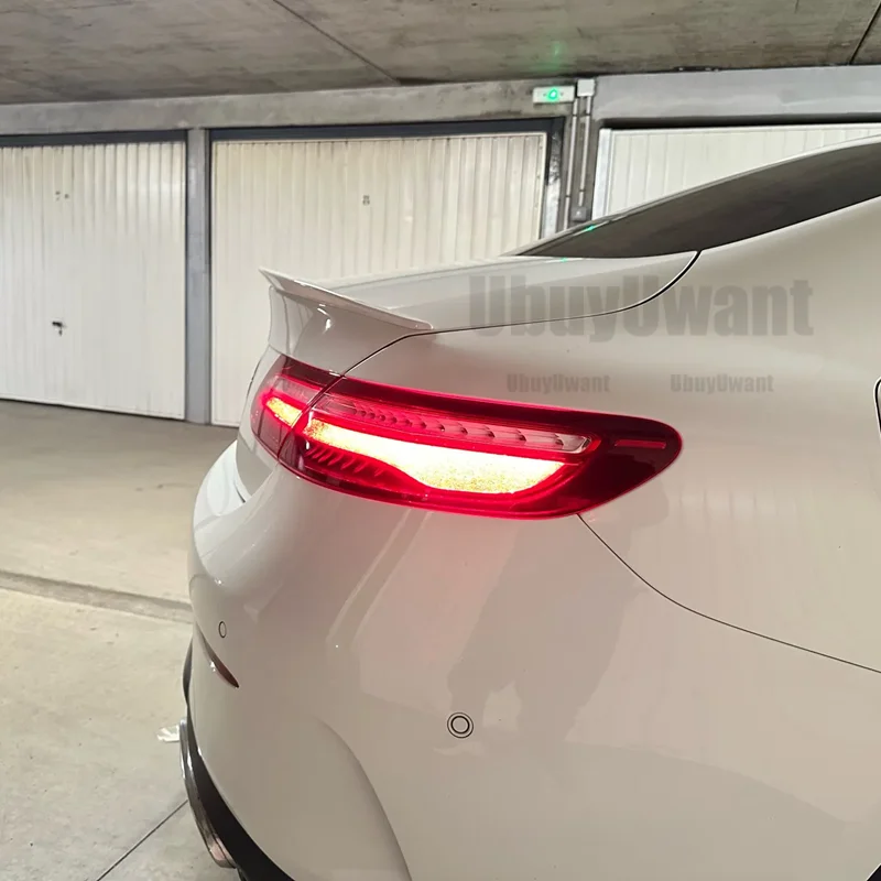 Alerón labio fibra carbono para Mercedes Clase E Coupé W213 W238 - imagen 3