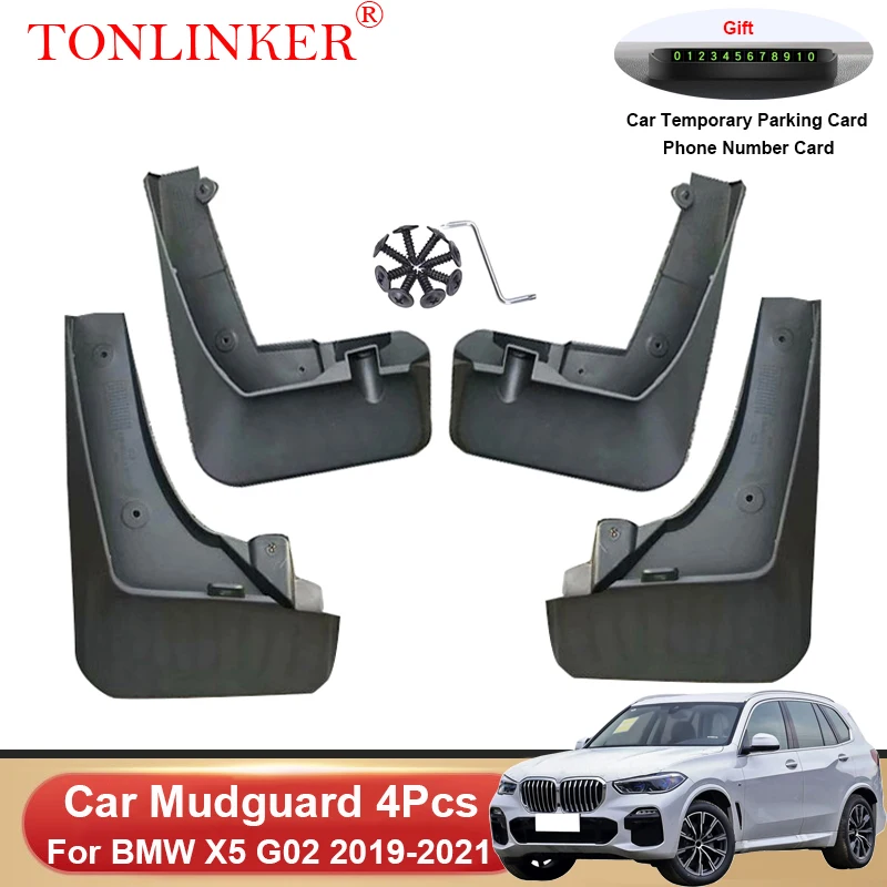TONLINKER guardabarros delantero y trasero BMW X5 G05 2019-2021