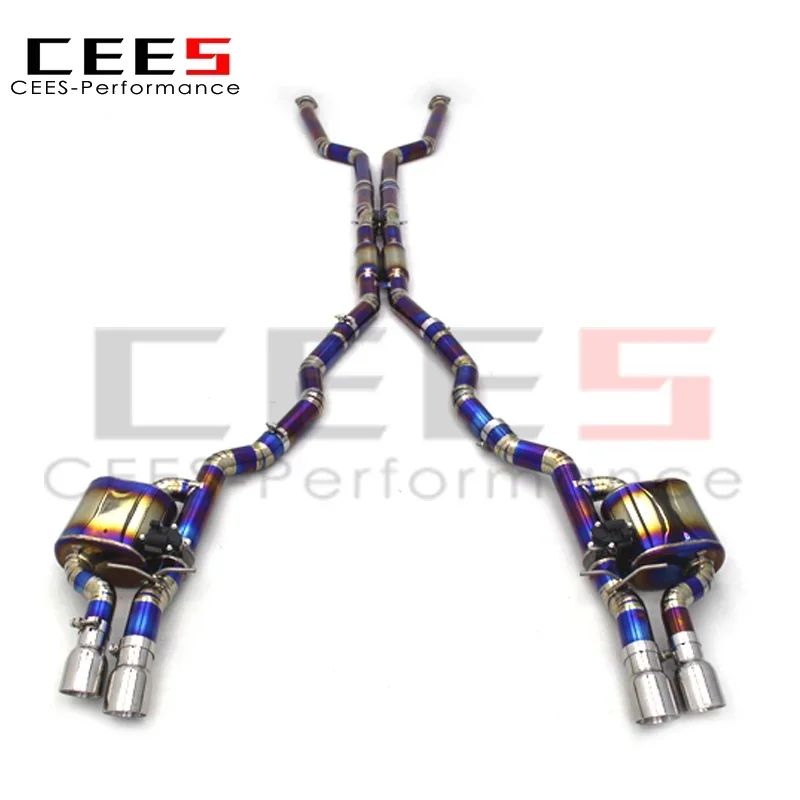 Escape catback CEES Valvetronic BMW M6 E63 V10 5.0 - imagen 5