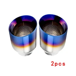 Silenciador universal escape 2" acero inoxidable salida inclinada