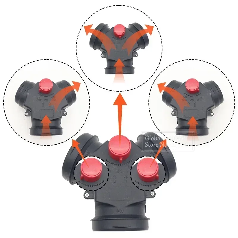 Webasto conector en Y para tubo de escape - imagen 2