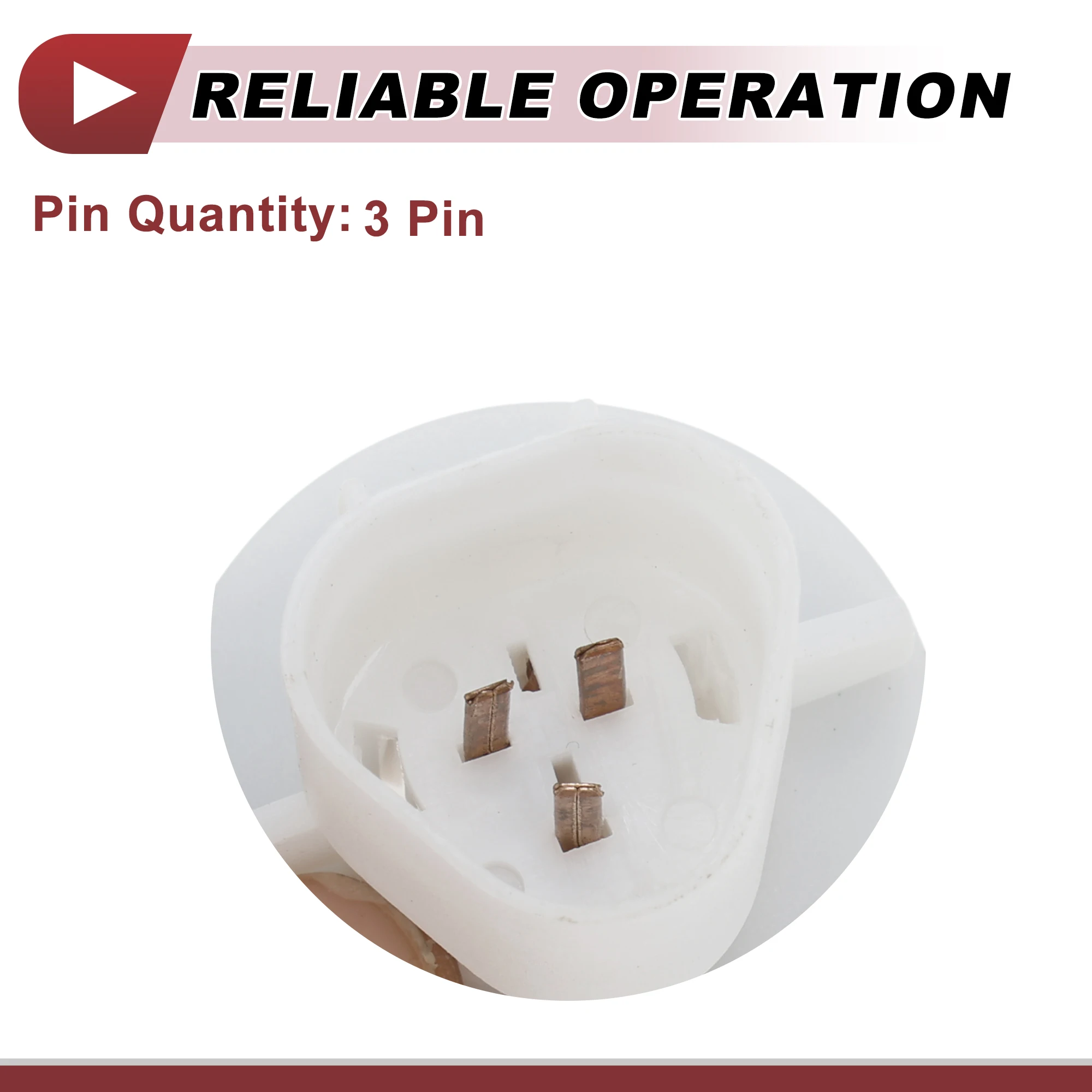 Autohaux 9216138000 Portalámparas de faro de 3 pines para Hyundai XG350 - imagen 4