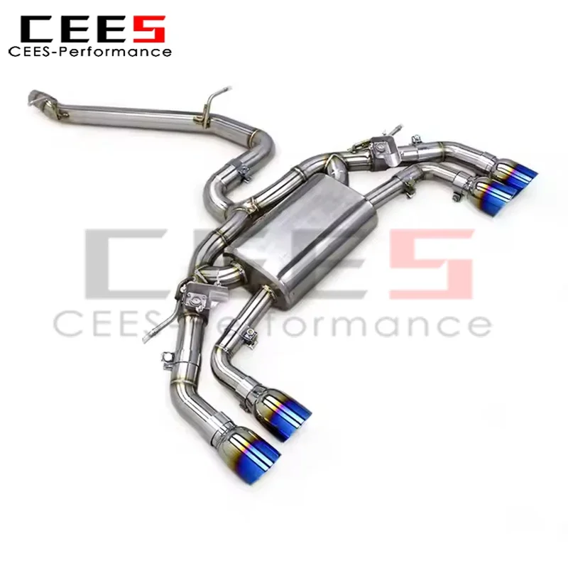 Cees Cat-back de acero inoxidable para VW Golf 7 R 2.0 T - imagen 4