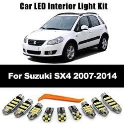 Kit LED interior Suzuki SX4 2007-2014 – techo, lectura y maletero