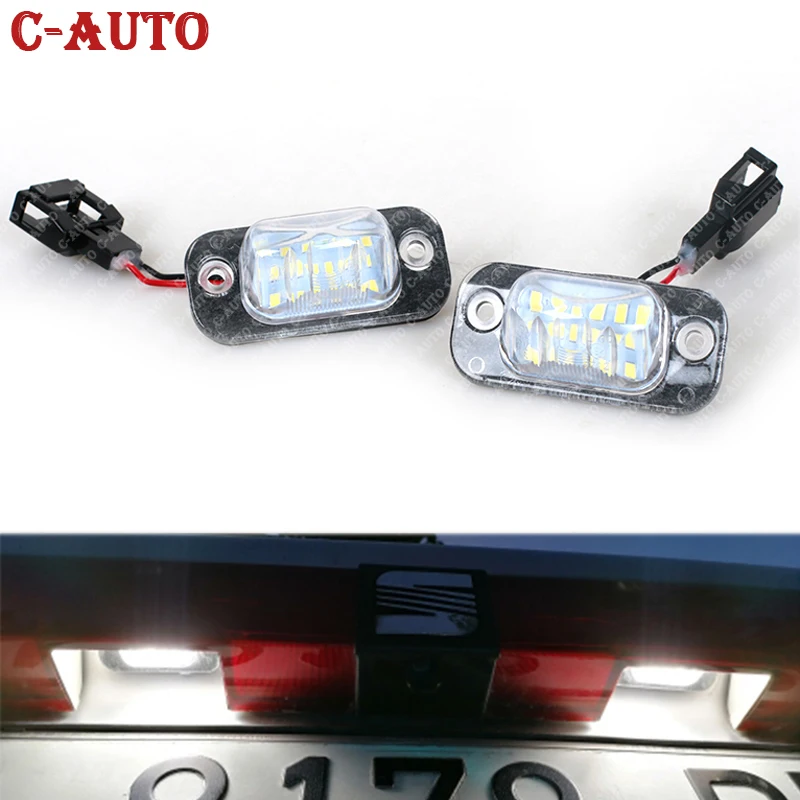 Luces LED blancas para matrícula – VW Golf Mk3 y Polo 3 sin errores