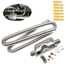 Kit calefacción coche diesel con abrazaderas acero inoxidable y tubo