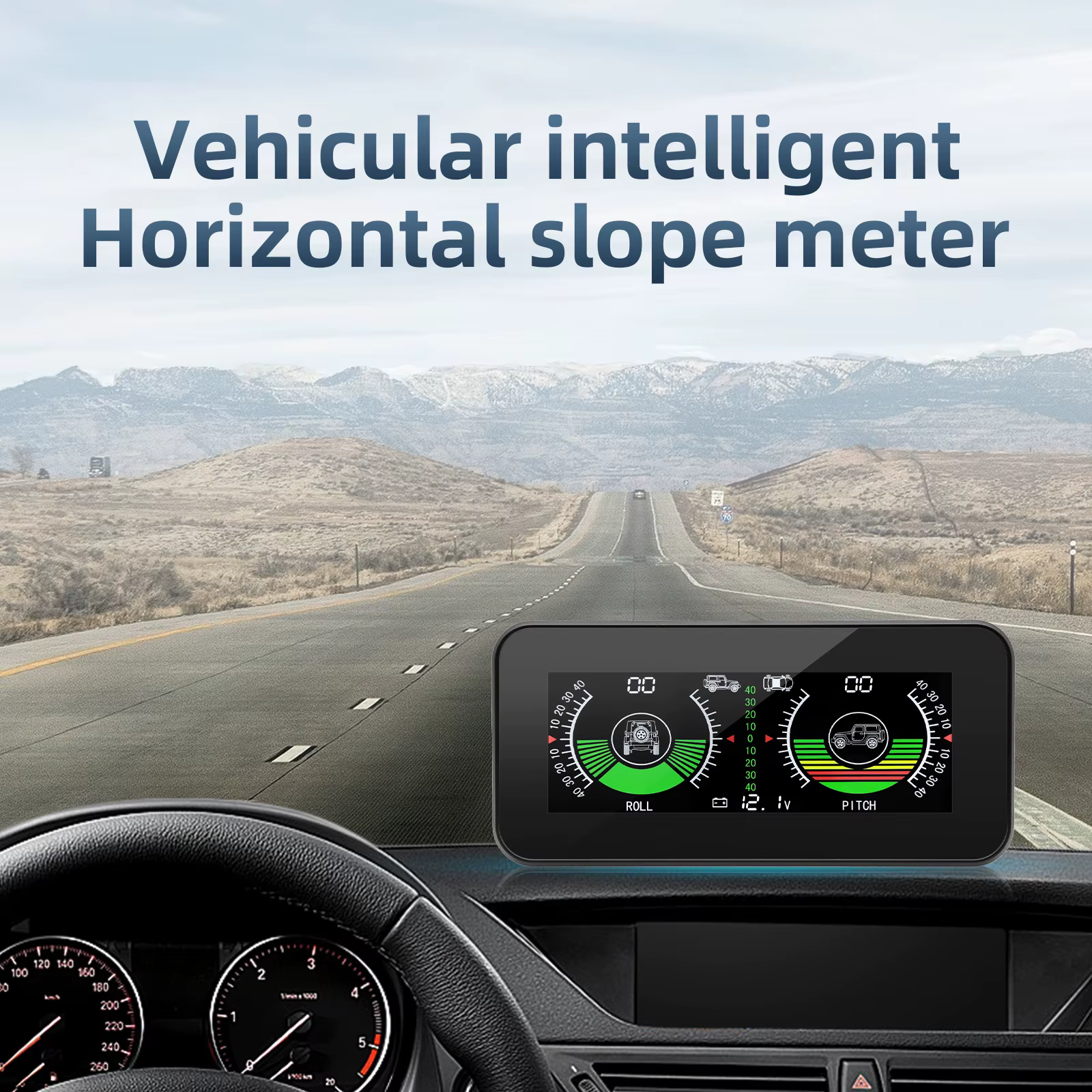 Velocímetro GPS M50 con inclinómetro digital para 4x4 y off-road - imagen 2