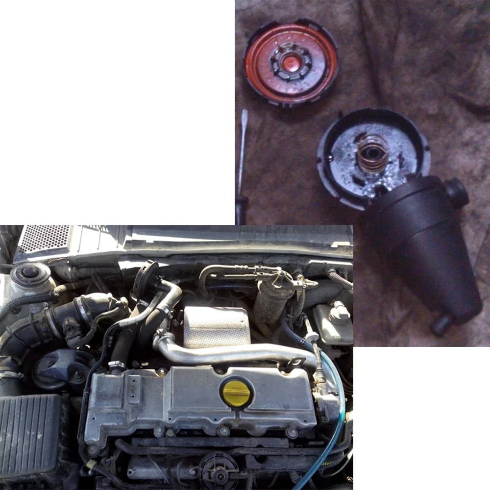 Membrana de válvula de ventilación del cárter del motor para BMW E36/E39/E38 528i