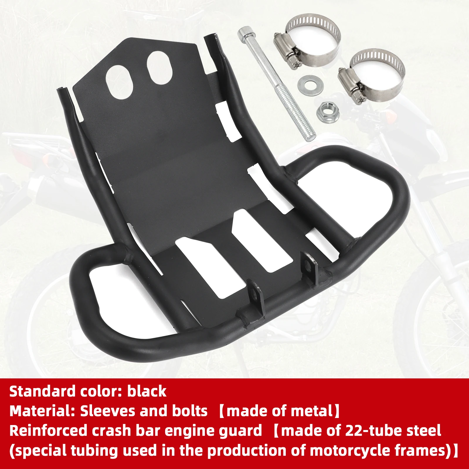 Barras protectoras de motor reforzadas para Honda XR150L/XR125L - imagen 5