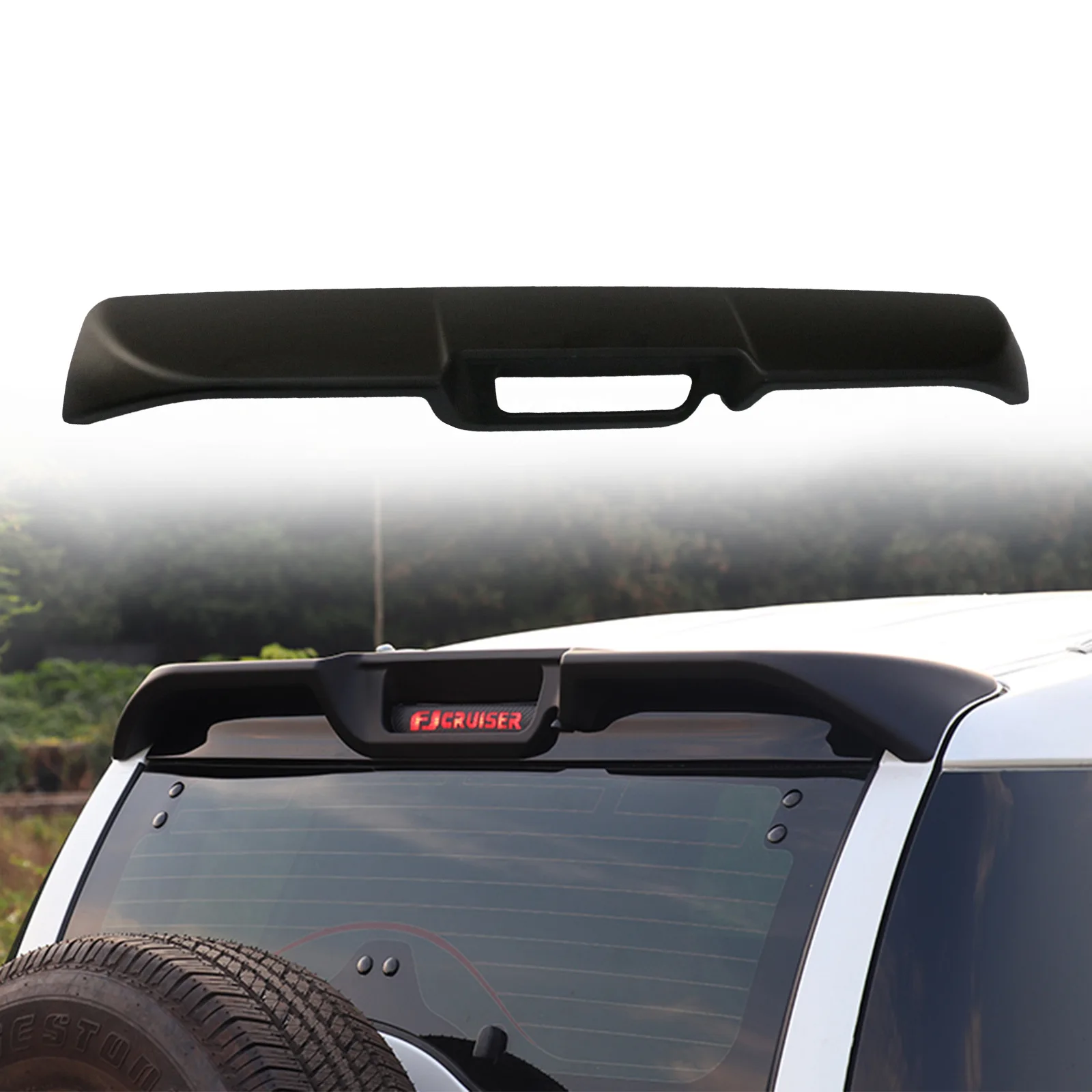 Alerón de techo para Toyota FJ Cruiser, accesorio exterior