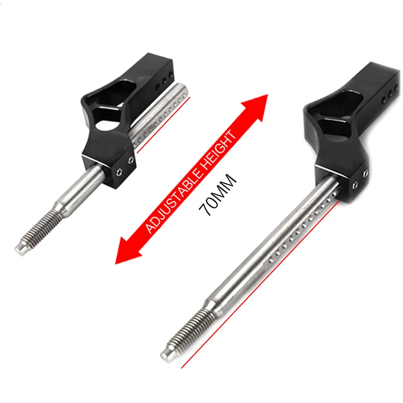 Extensor palanca cambio aluminio ajustable universal - imagen 3