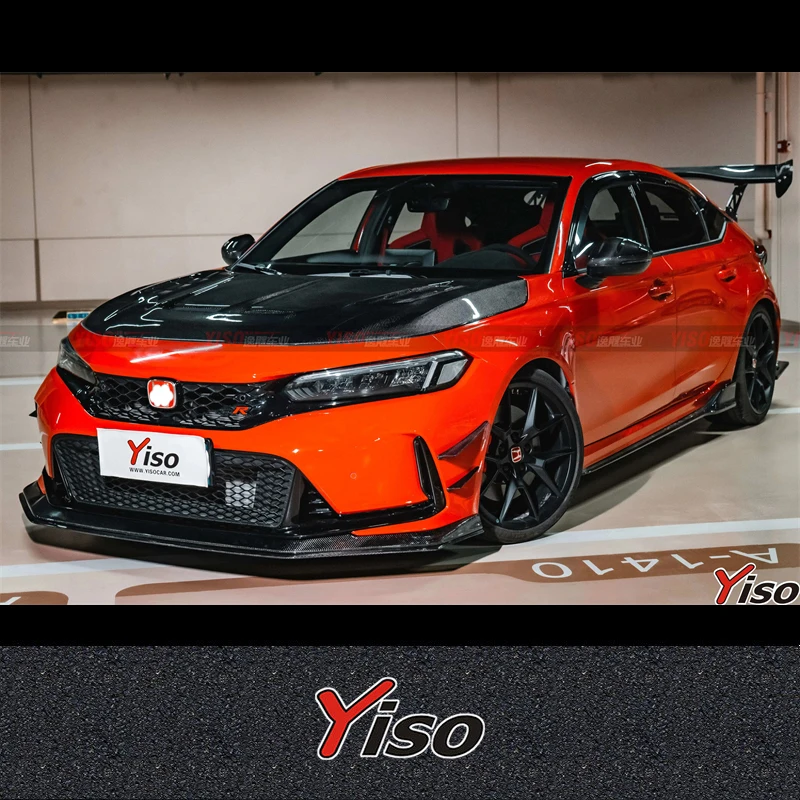 Retrovisor estilo Mugen de fibra de carbono para Civic Type R FL5 - imagen 2