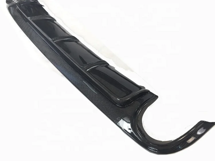 Difusor trasero de carbono estilo aleta para VW Passat R36 2008-2011 - imagen 4