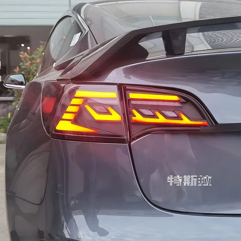 Luces trasera LED Tesla Model 3 Model Y 2019-2023 piloto dinámico
