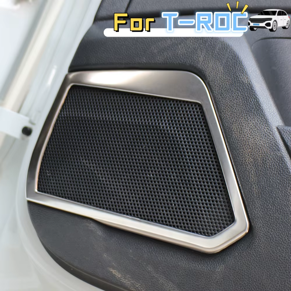 Embellecedor anillo puerta acero inox – VW T-ROC 2018-2023