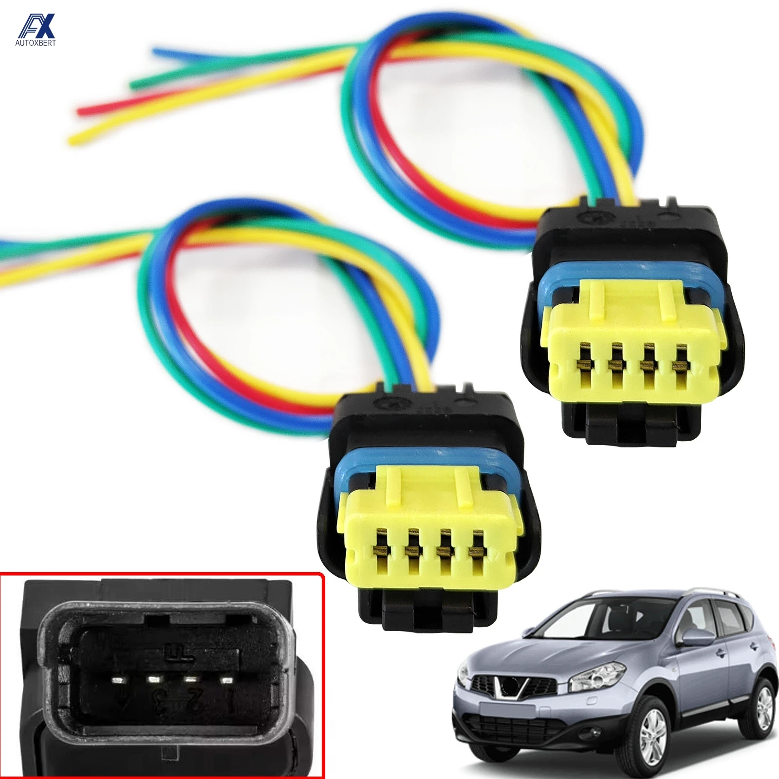 Conector arnés luz trasera Nissan Qashqai Dualis J10 2007-2013