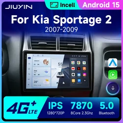 Radio 2 DIN Android para Kia Sportage II 2007-2009 con CarPlay
