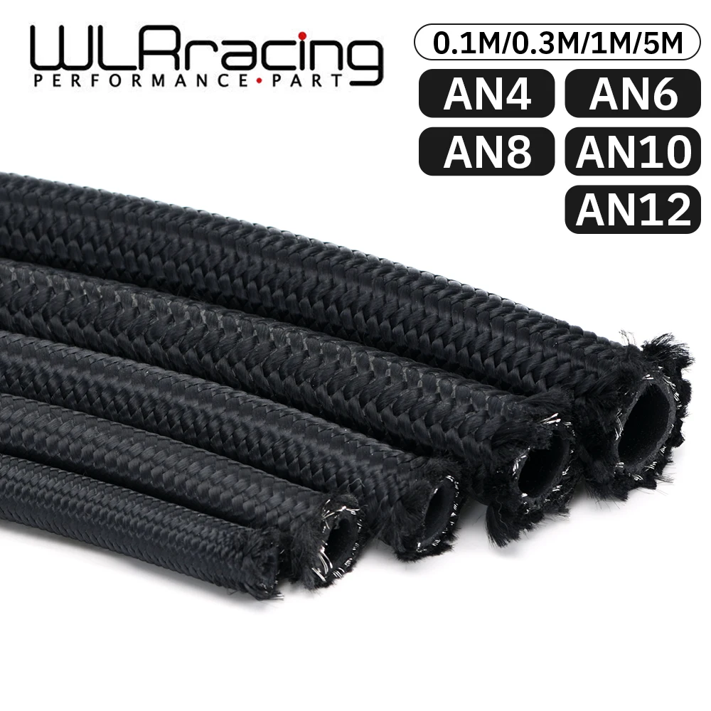 Manguera combustible trenzada acero inox nailon CPE – AN4 a AN12